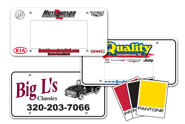 Screen Printed Poly Coated Card AutoPlates